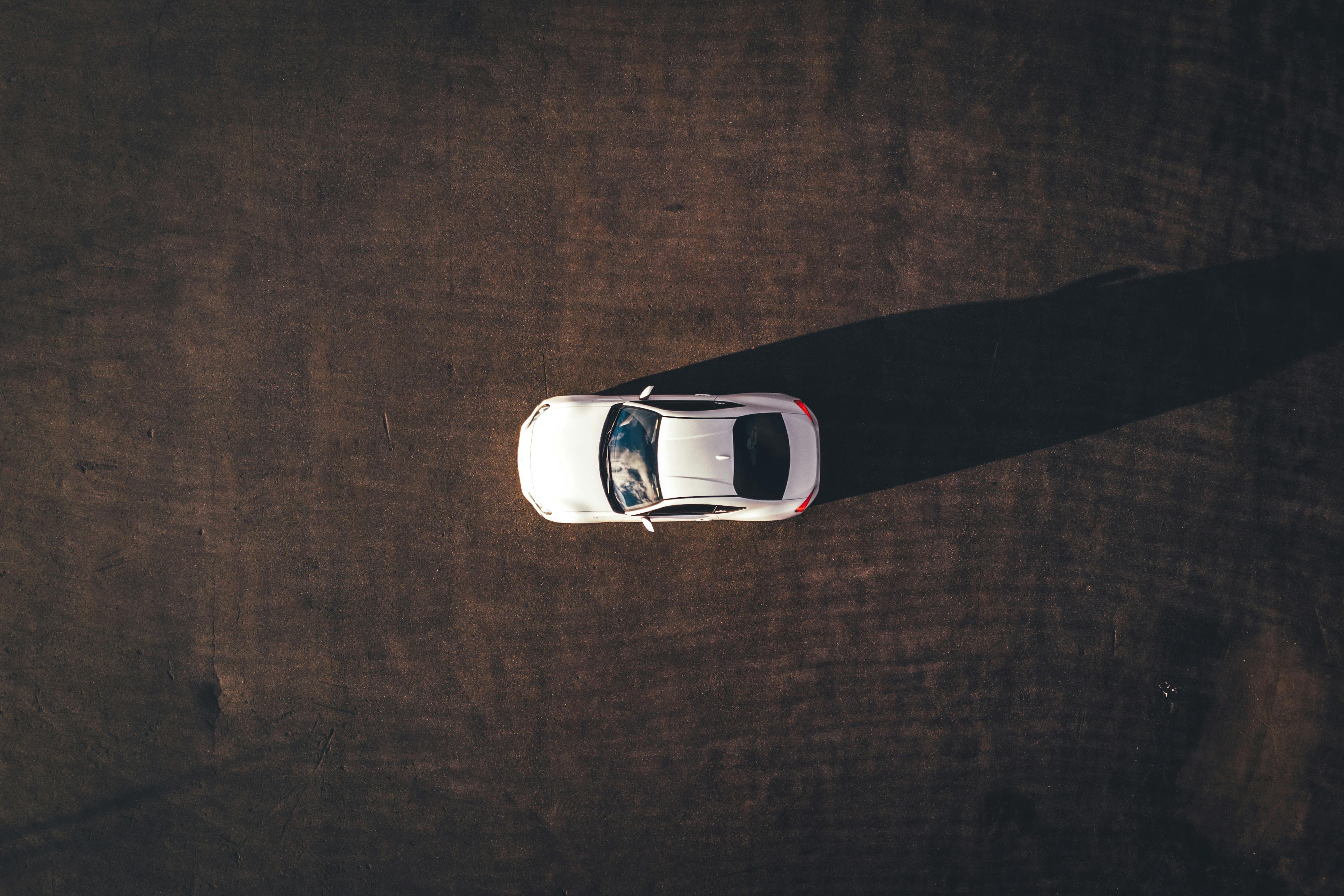 Automotive aerial view